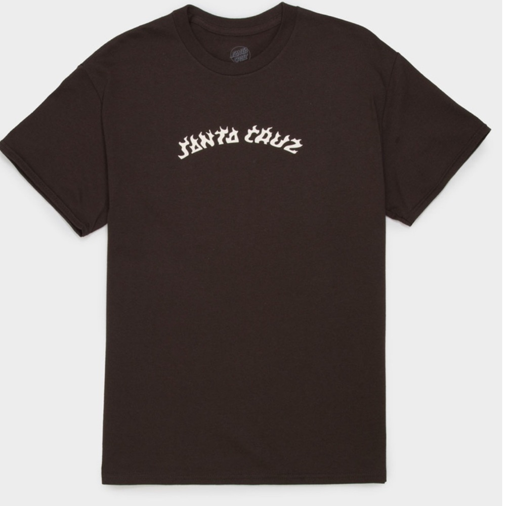 Santa Cruz tee shirt Flame arc from Tillys